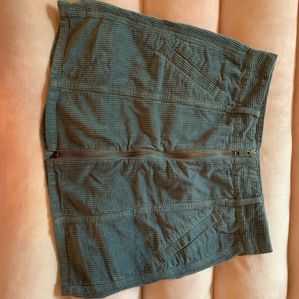 american eagle corduroy mini skirt